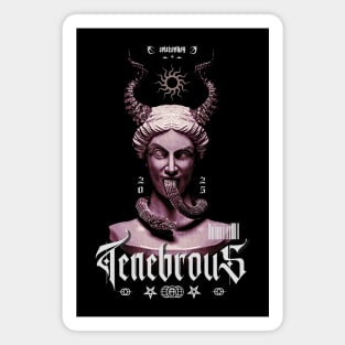 Tenebrous Aesthetic Statue Magnet